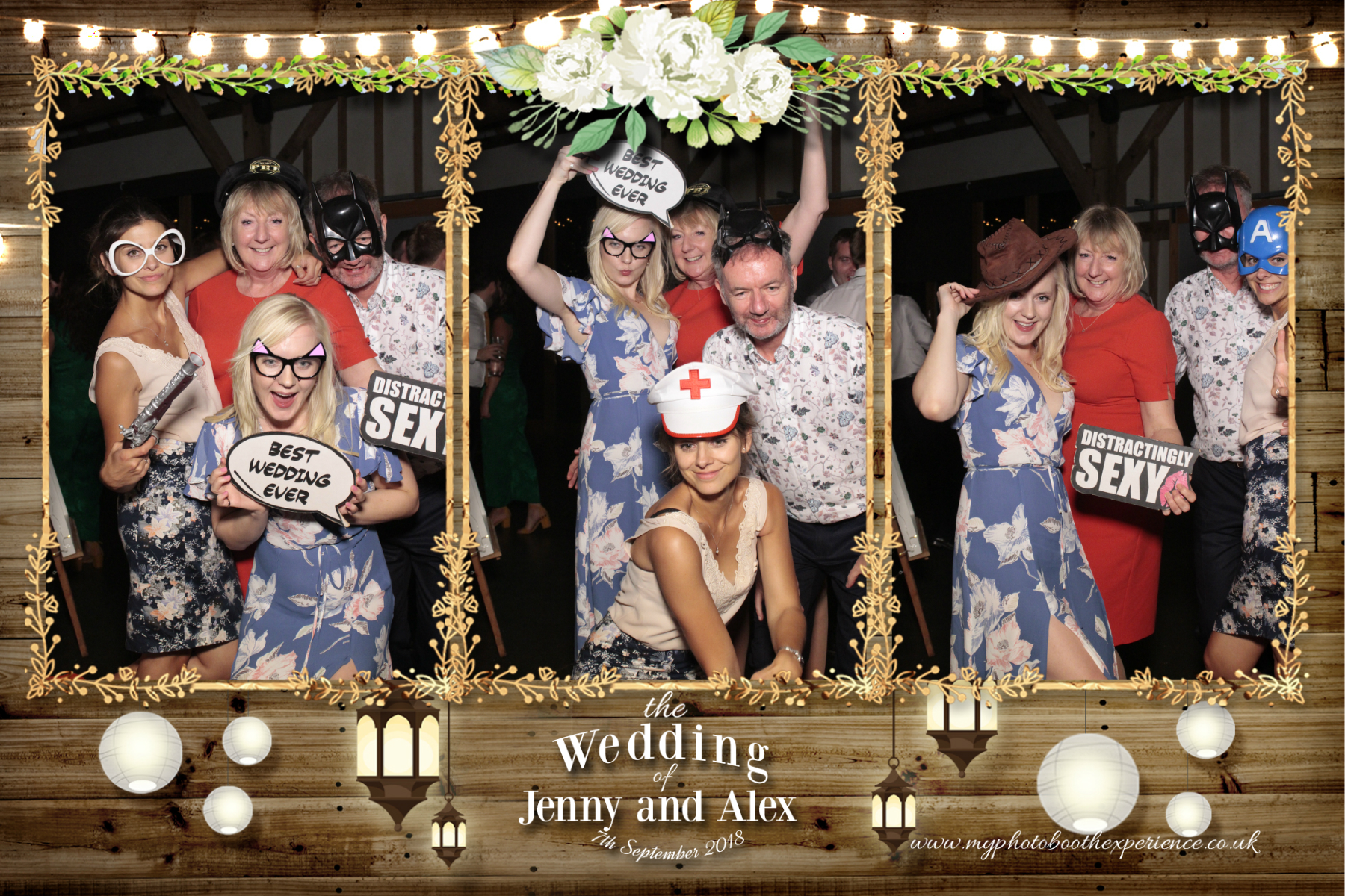 Jenny & Alex's Wedding | View more photos from the event at gallery.myphotoboothexperience.co.uk/u/MyPhotoBoothExperienceLtd/Jenny-Alexs-Wedding